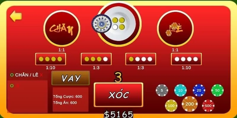 Ưu điểm khi chơi xóc đĩa tại EV88